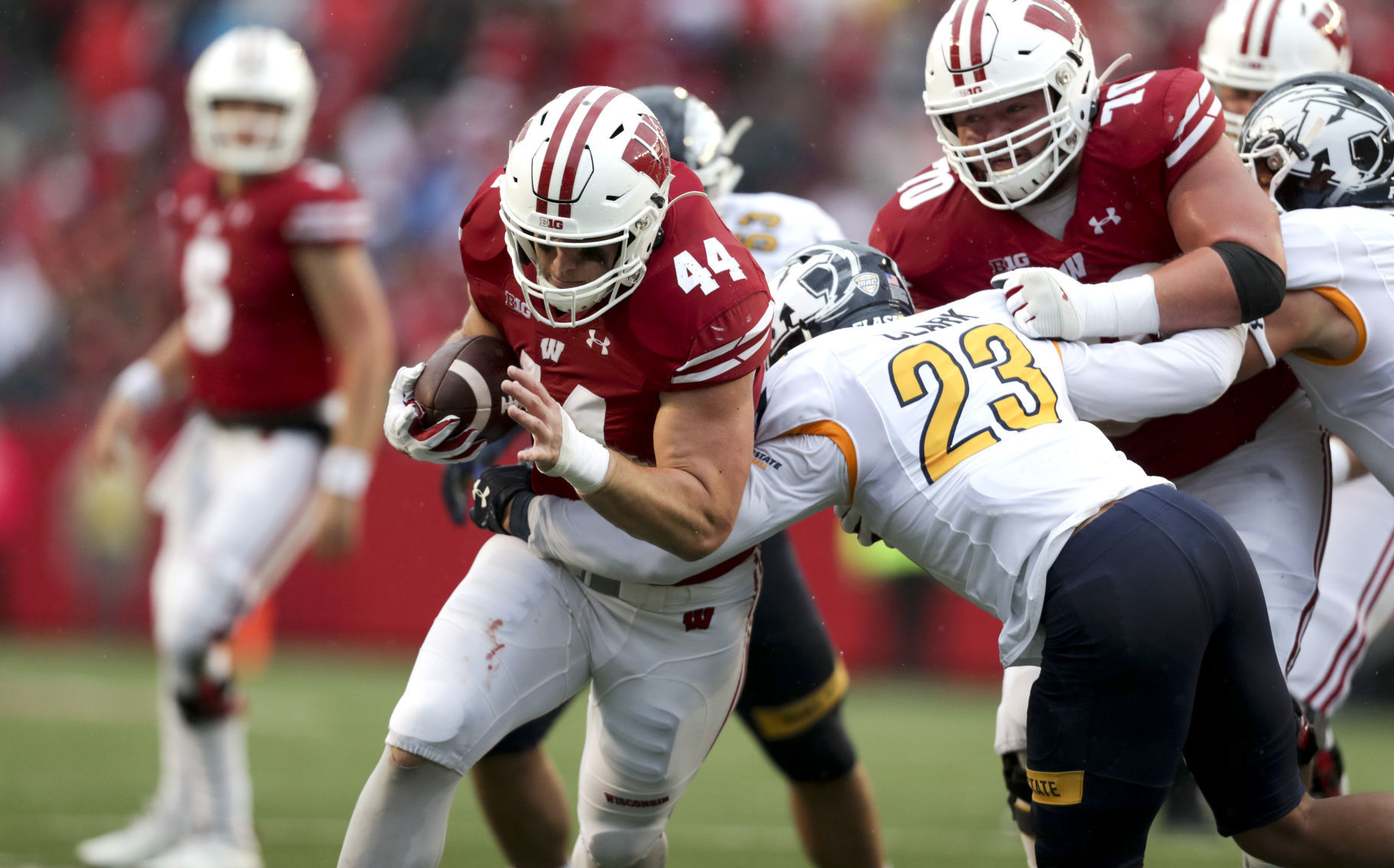 Badgers 48, Golden Flashes 0